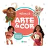 Arte E Cor Moana 2 - Livro De Colorir Com Personagens Do Novo Filme - Oficial Disney - Novo