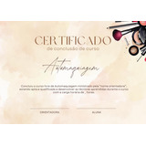 Arte Personalizada Para Certificado diploma Cursos Livres