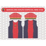 Arte Vetor Camisa Barcelona