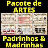 Artes Canecas Padrinhos E