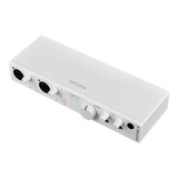 Arturia Minifuse 4 White Interface De Áudio Midi Usb C 4x4   Cor Branco