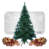 Árvore De Natal 2 10m 600 Galhos Cheia Pinheiro Luxo Promoçã Cor Verde