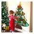 Árvore De Natal De Feltro À Pronta Entrega