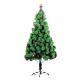 Árvore De Natal Enfeite Pinho Luxo Pinheiro 1 80m 240 Galhos Cor Verde