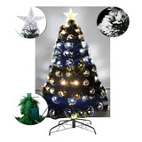 Árvore De Natal Fibra Ótica Cachoeira Festa Decoração 60cm