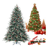 Árvore De Natal Nevada Luxo C