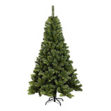 Árvore De Natal Pinheiro Grande Luxo 210cm 1150 Galhos Verde