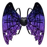 Asas Fantasia Vampiro Roxo