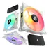 Asiahorse Fs-9002 Pro 120mm Rgb Case Fan, 26 Led Argb E Loop
