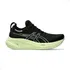 Asics Gel-nimbus 26 Feminino Preto E Verde Adultos