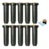 Aspersor Spray 1804 Rain Bird C bocal 18van   Kit 10 Peças