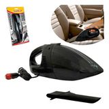 Aspirador De Carro Automotivo Pó Compacto Portátil Cor Preto 12v