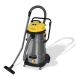 Aspirador De Pó E Água Profissional 2 400w 70l Menegotti Cor Inox 220v