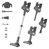 Aspirador De Pó Sem Fio  450 W  45 KPA  50 Minutos De Tempo De Execução  Aspiradores Para Casa  Aspirador De Pó Com Suporte Autônomo  Carregamento De Parede  Antiembaraço  Aspirador Portátil