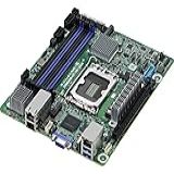 Asrock Rack Z690d4id-2t/g5/x550 Deep Mini-itx Servidor Placa-mãe Soquete único 12ª E 13ª Geração Intel® Core™, Pentium® E Celeron® Series Processadores (lga 1700) Z690 Dual 10g Lan Pcie 5.0