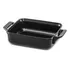 Assadeira Clear 25x22cm 2000ml Preto Ceraflame