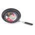 Assadeira De Ferro Rotisserie Para Churrasqueira Cabo 55cm