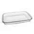 Assadeira Retangular 1,6 Litros Cor Transparente