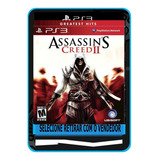 Assassins Creed 2 Ps3 - Veja Toda Descrição