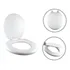 Assento Sanitário Almofadado Universal Oval Deca Icasa Logas Gf004 39 Cm X 36 Cm