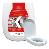Assento Sanitario Elevado Retangular