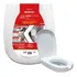 Assento Sanitário Elevado Retangular Mebuki   7 5cm