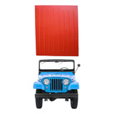 Assoalho Traseiro Jeep Willys