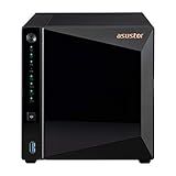 Asustor Drivestor 4 Pro As3304t - 4 Bay Nas, 1,4 Ghz Quad Core, Porta 2,5 Gbe, 2 Gb Ram Ddr4, Armazenamento Conectado à Rede (sem Disco)