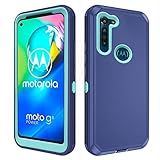 Asuwish Capa De Celular Para Moto G8 Play/motog8 Plus/moto8 Power Cell Capa Híbrida à Prova De Choque Rígida Protetora Resistente Acessórios Móveis Motorola One Macro 8 + 8g G8+ Motog8plus Xt2041-1