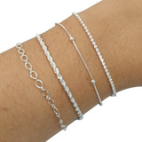 Atacado Kit 04 Pulseiras