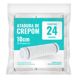 Atadura De Crepom 10cm 13 Fios 24 Unidades   Atacado