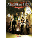 Ataque Dos Titãs (2 Em 1) Vol. 07: Shingeki-no-kyojin, De Hajime Isayama., Vol. 7. Editorial Panini, Capa Mole, Edição 7 Em Português, 2024
