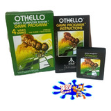 Atari 2600 Jogo Othello Na Caixa Com Manual Ler Descrição