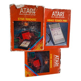 Atari Video Computer System Acessório Star Raiders Completo 
