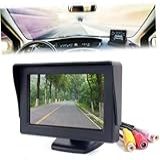Att Brazil Monitor Lcd Automotivo 4.3 Polegadas Colorido - Visualização Para Câmera De Ré, Vídeo E Dvd