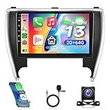 Atualização De Rádio Automotivo 2g + 64g Para Toyota Camry 2015 2016 2017, Rimoody Android, Estéreo, Sem Fio, Carplay, Android, Gps Automático, Tela Sensível Ao Toque De 10,1 Polegadas, Conexão