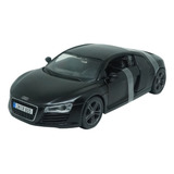 Audi R8 1:24 Maisto Preto Fosco