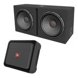 Áudio Automotivo Jbl Stage1200d Com Compartimento Duplo De 1