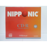 Audio Cd-r Nipponic 80 P/ Gravadores De Mesa 10 Unid Lacrada