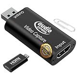 Audio Express Axhdcap2 Placa Básica De Captura De Gravação De Vídeo Hdmi 4k Para Usb 2.0 1080p, Transmissão De Câmera E Captação, Transmissão Ao Vivo, Videoconferência, Ensino E Jogos Com Hdmi 4k
