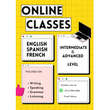 Aulas De Inglês Espanhol E Francês Online 
