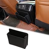 Aunginsy Bolsa De Armazenamento Do Painel De Saída De Ar Do Banco Traseiro Compatível Com Toyota Tundra 2007-2021 Pickup Traseira Central Apoio De Braço Ar Condicionado Saída Painel De Ventilação