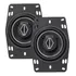 Auto Falante Triaxial Som Bomber 4 Bbr4 4x6 46 100w Rms Par