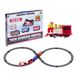 Auto Pista Trilho Trem