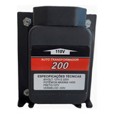 Auto Transformador 200va 110