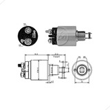 Automatico Motor Partida Zm