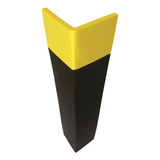 Autoprotetor 4 Protetores Estacionamento Garagem 60 Cm Autocolante Cor Preto E Amarelo