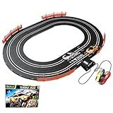 Autorama Pista De Corrida Elétrica Com 2 Carros, Controle Remoto, Circuito Oval 1.8m