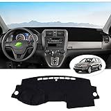 Autorder Ajuste Personalizado Para Capa De Painel Honda CRV 2007 2011 Acessórios Capa De Painel Antiderrapante Protetor De Tapete De Painel Protetor Solar Sem Brilho  Sem Head Up Display 