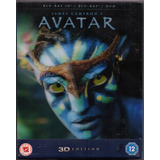 Avatar 3d + 2d + Dvd - Luva Lenticular - Importado - Lacrado